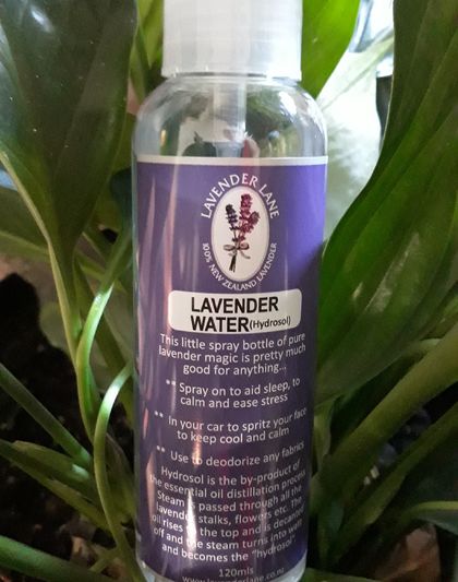 Lavender Water (Hydrosol) Spritzer